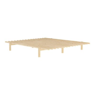 Pat matrimonial din lemn masiv de pin cu somieră 180x200 cm Pace – Karup Design Pat matrimonial din lemn masiv de pin cu somieră 180x200 cm Pace – Karup Design