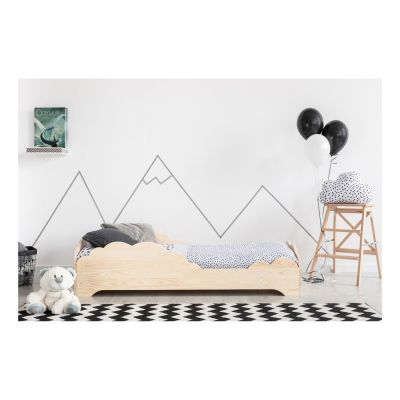 Pat din lemn de pin pentru copii Adeko BOX 9, 90 x 200 cm Pat din lemn de pin pentru copii Adeko BOX 9, 90 x 200 cm