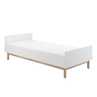 Pat pentru copii alb 90x200 cm Miloo – Pinio