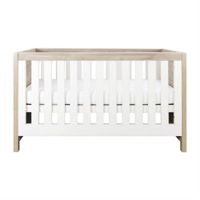 Patut evolutiv 3 in 1 pentru copii Tutti Bambini Modena, White & Oak