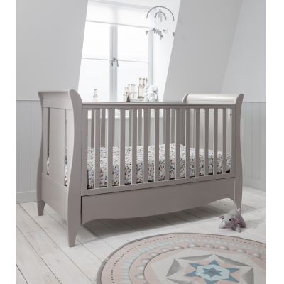 Patut evolutiv 3 in 1 pentru copii Tutti Bambini Roma, Truffle Grey