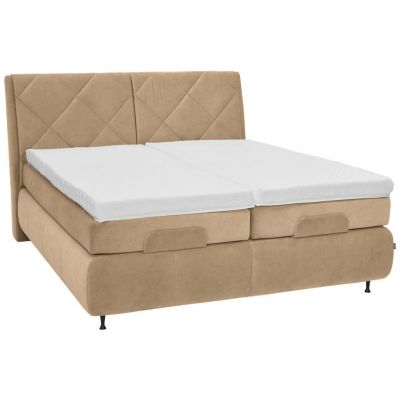 PAT BOXSPRING 180/200 cm maro deschis