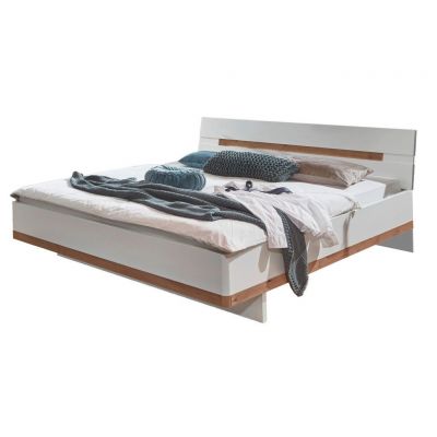 PAT FUTON 160/200 cm alb, stejar Artisan