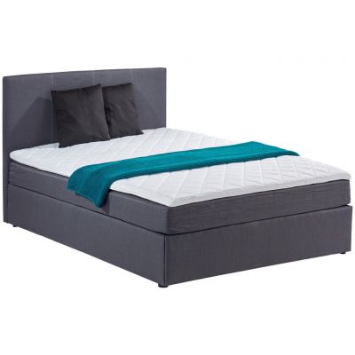 PAT TIP BOXSPRING FĂRĂ ARCURI 140/200 cm gri