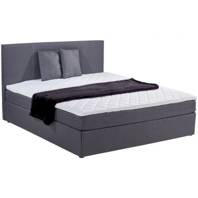 PAT TIP BOXSPRING FĂRĂ ARCURI 160/200 cm gri