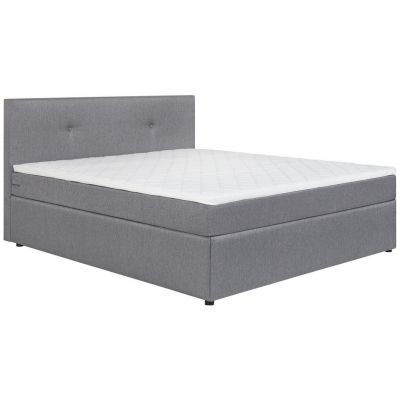 PAT TIP BOXSPRING FĂRĂ ARCURI 160/200 cm gri