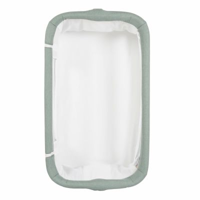 Patut Co-Sleeper cu cos si plasa 90x53 cm Adoro Green